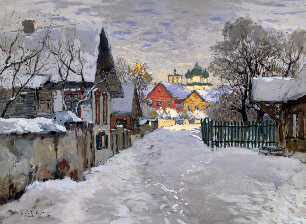 Kış gecesi, Pskov
