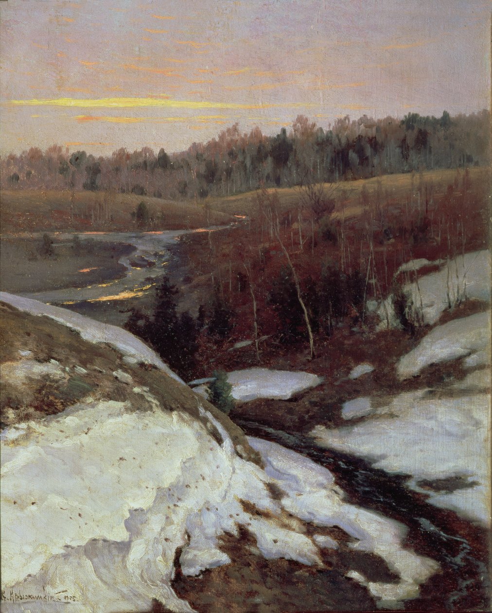 Erken bahar by Konstantin Yakovlevich Kryzhitsky