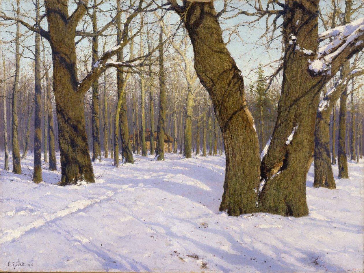 Erken İlkbahar, 1910 by Konstantin Yakovlevich Kryzhitsky