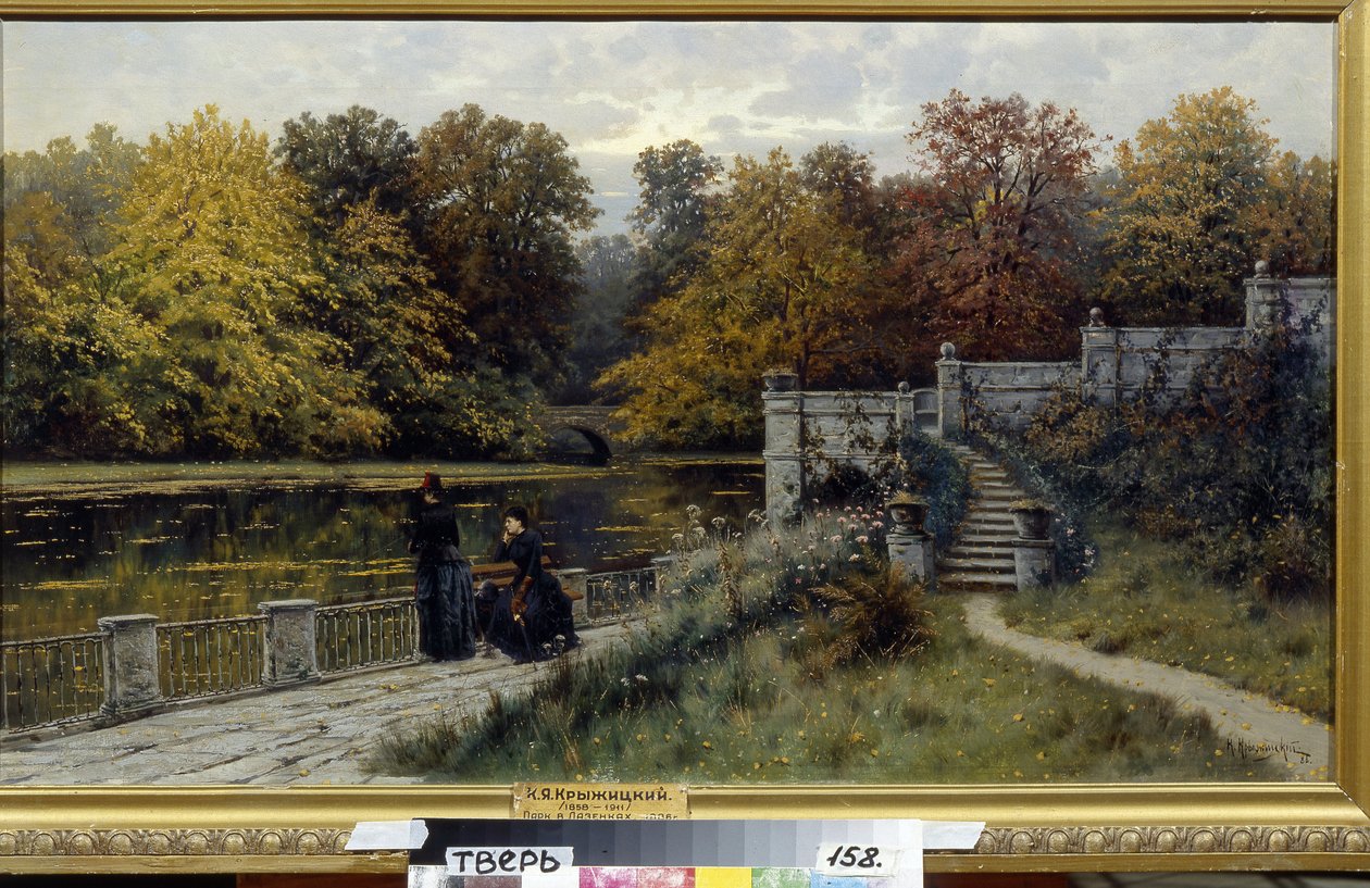 Lazienki Parkı (Varşova, Polonya). Konstantin Yakovlevich Kryzhitsky