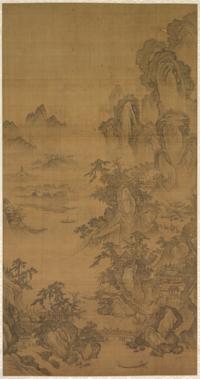 Dağ Pazarı, Yükselen Sisle Açık by Korea, Joseon dynasty