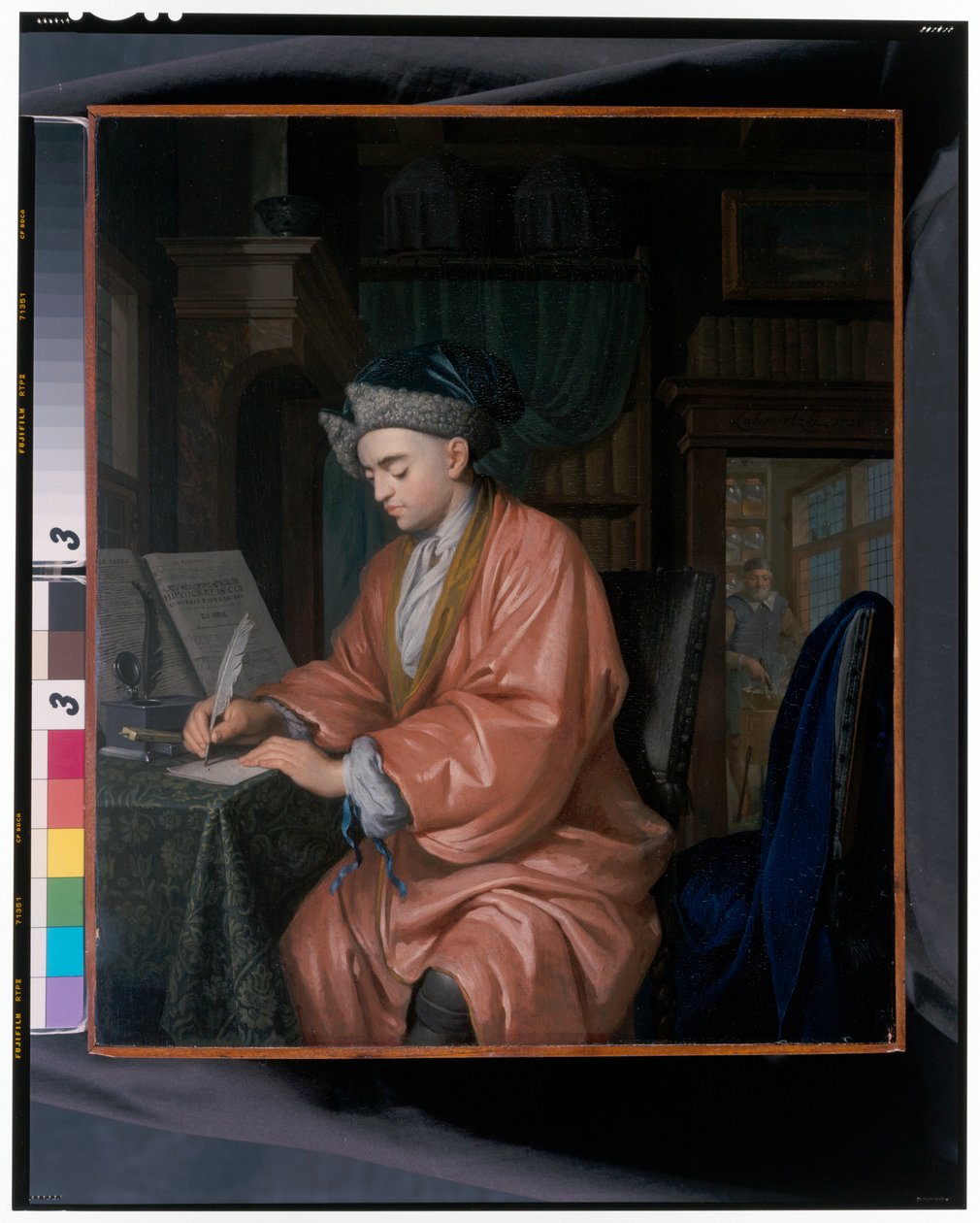 Bir doktor eğitimine devam ediyor by Krzyztof (1659 1729) Lubieniecki