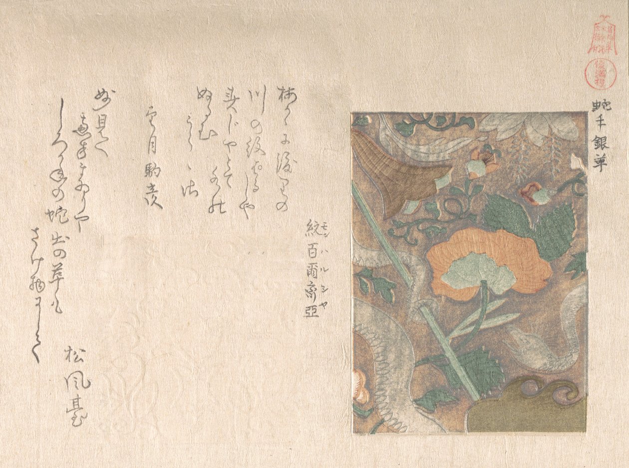 İthal Deri Tasarımları, 19. yy. by Kubo Shunman