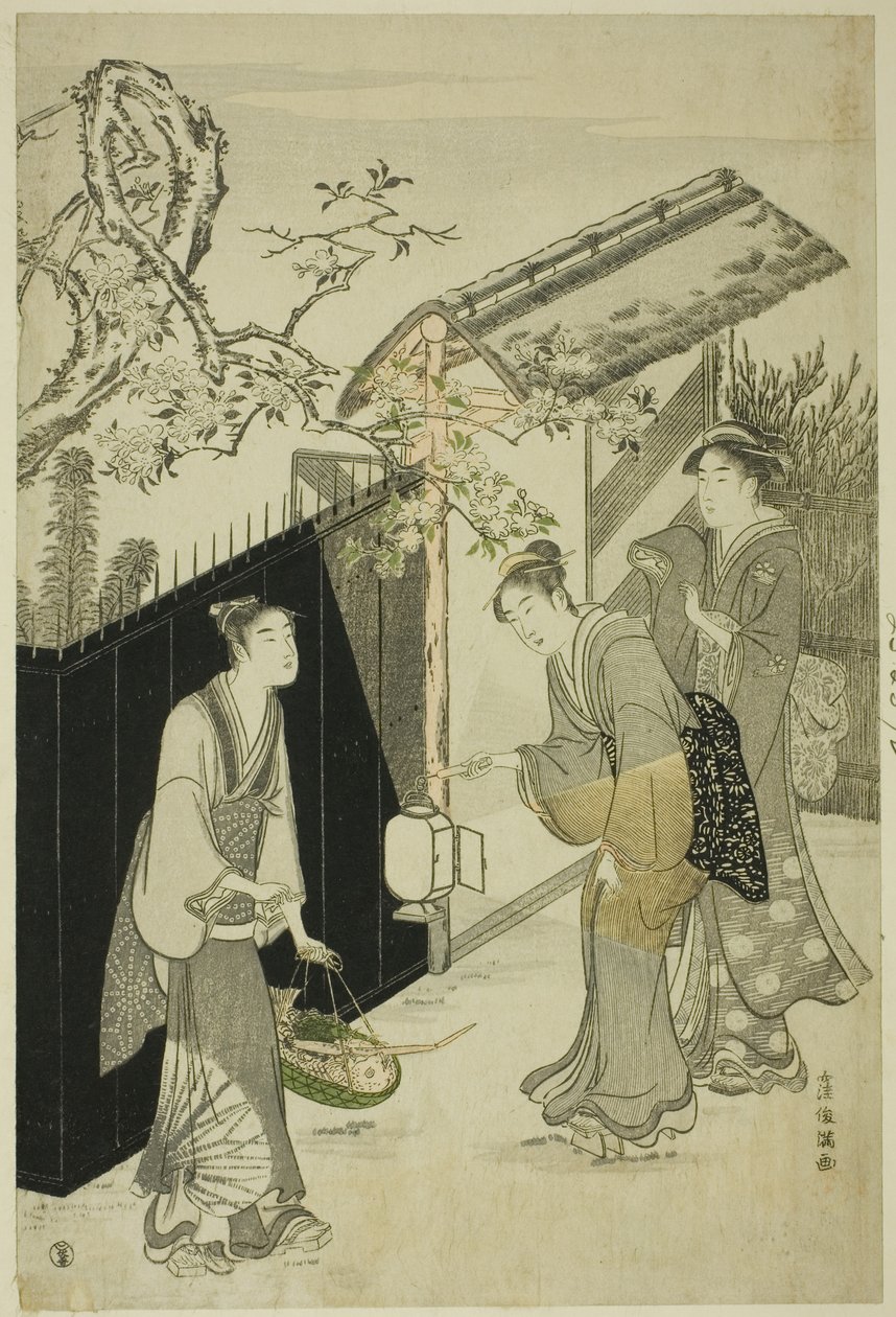 Şiir Buluşmasından Dönüş by Kubo Shunman