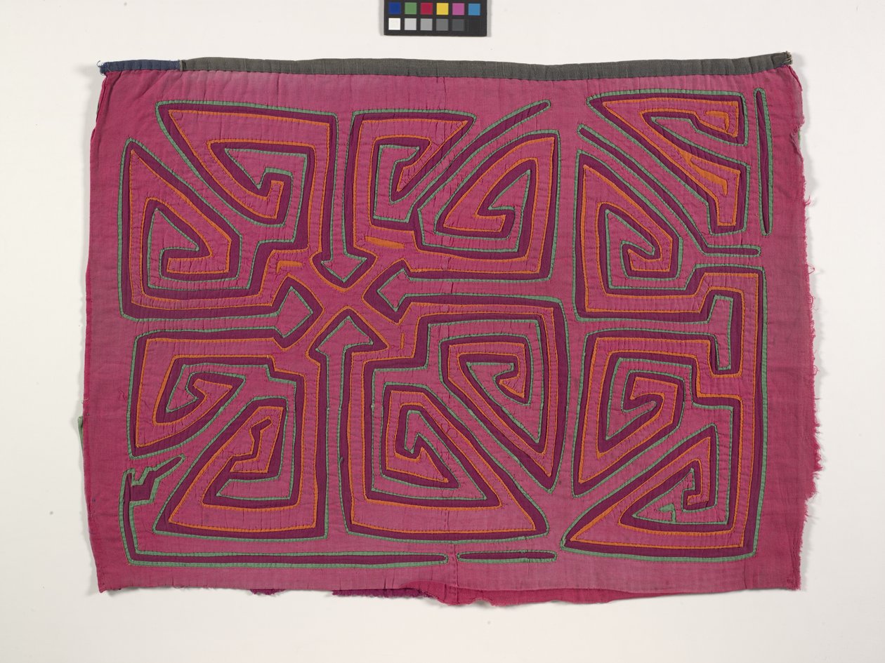 Gömlek Paneli (Mola) (fotoğraf) by Kuna Indian Culture