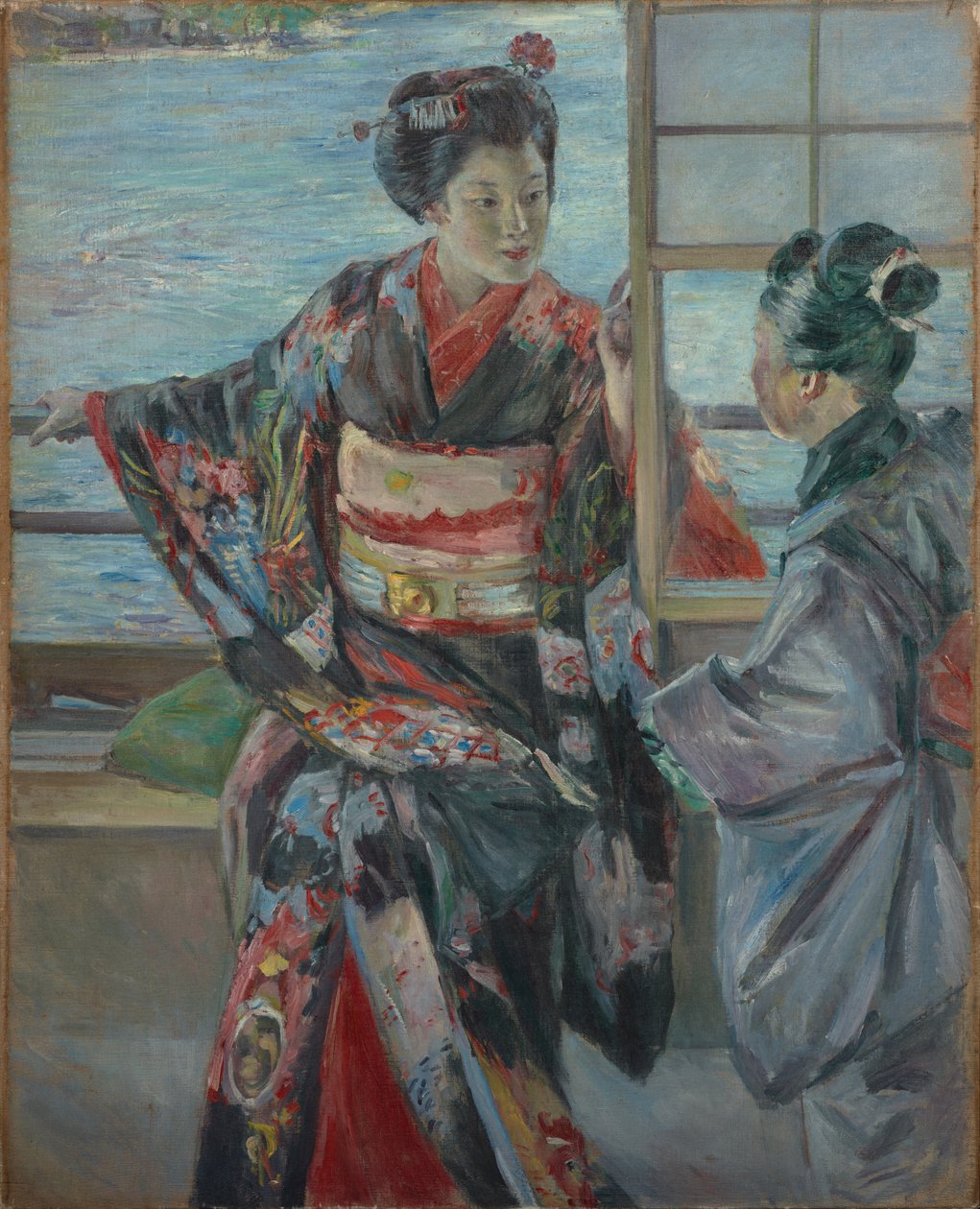 maiko by Kuroda Seiki