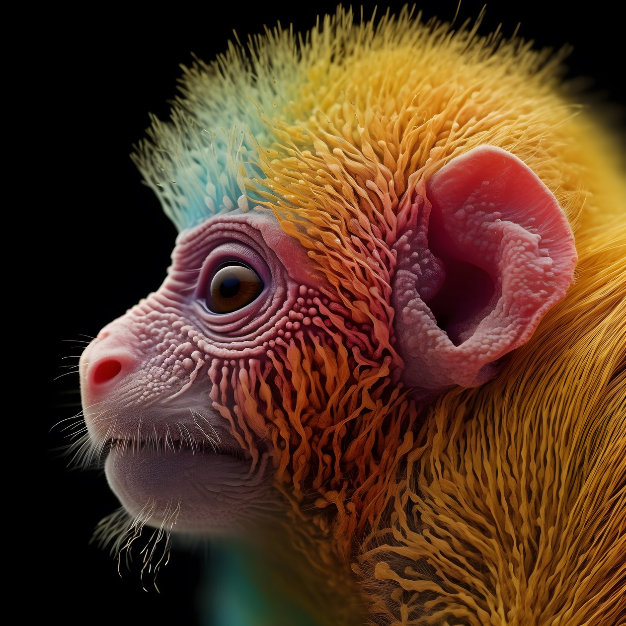 Renk 2 maymun by Kurt Heppke