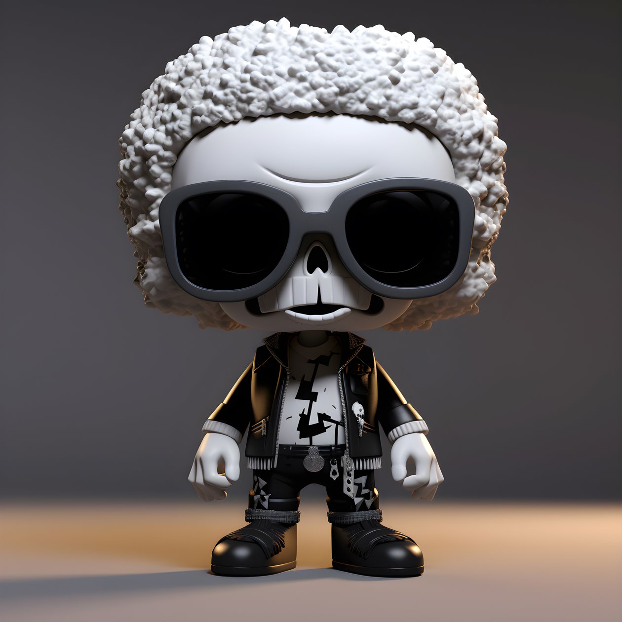 Chibi minik iskelet 1 by Kurt Heppke