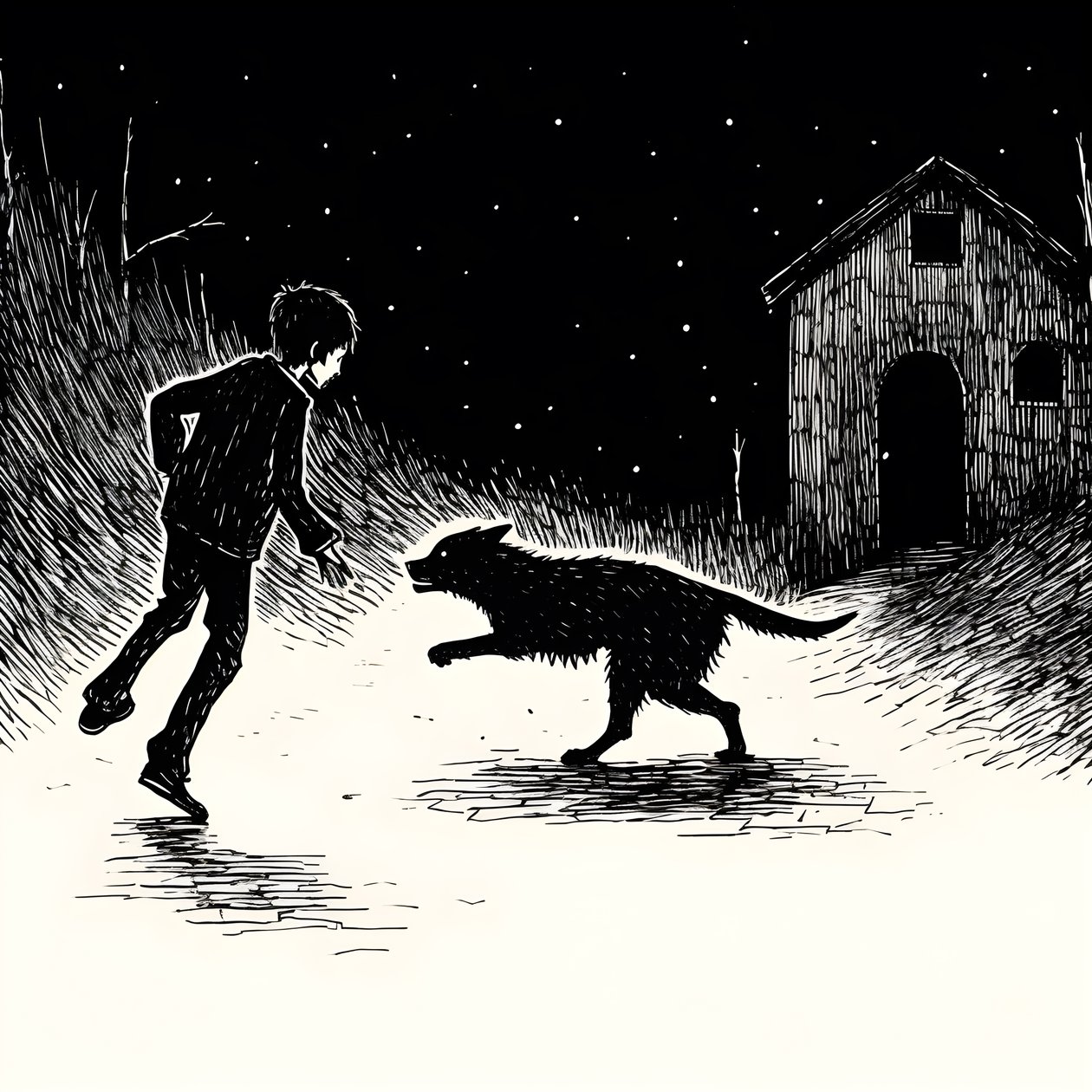 Gece Zamanında Köpeğin İlginç Olayı 3 by Kurt Heppke