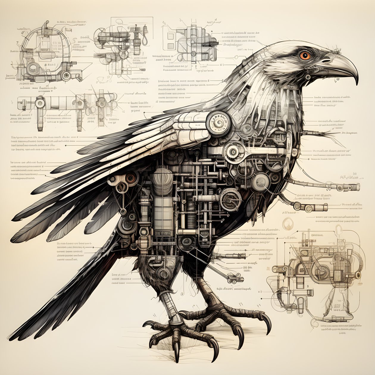 Da Vinci 2#39;den buharlı mekanik kuş planları by Kurt Heppke