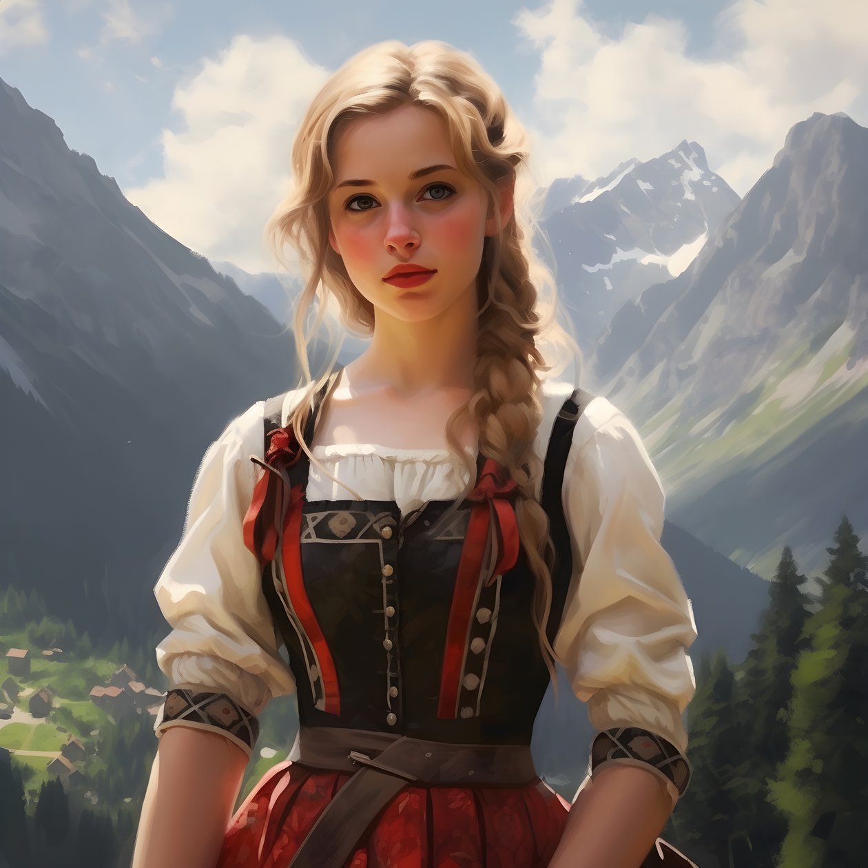 Alman kız 1 by Kurt Heppke