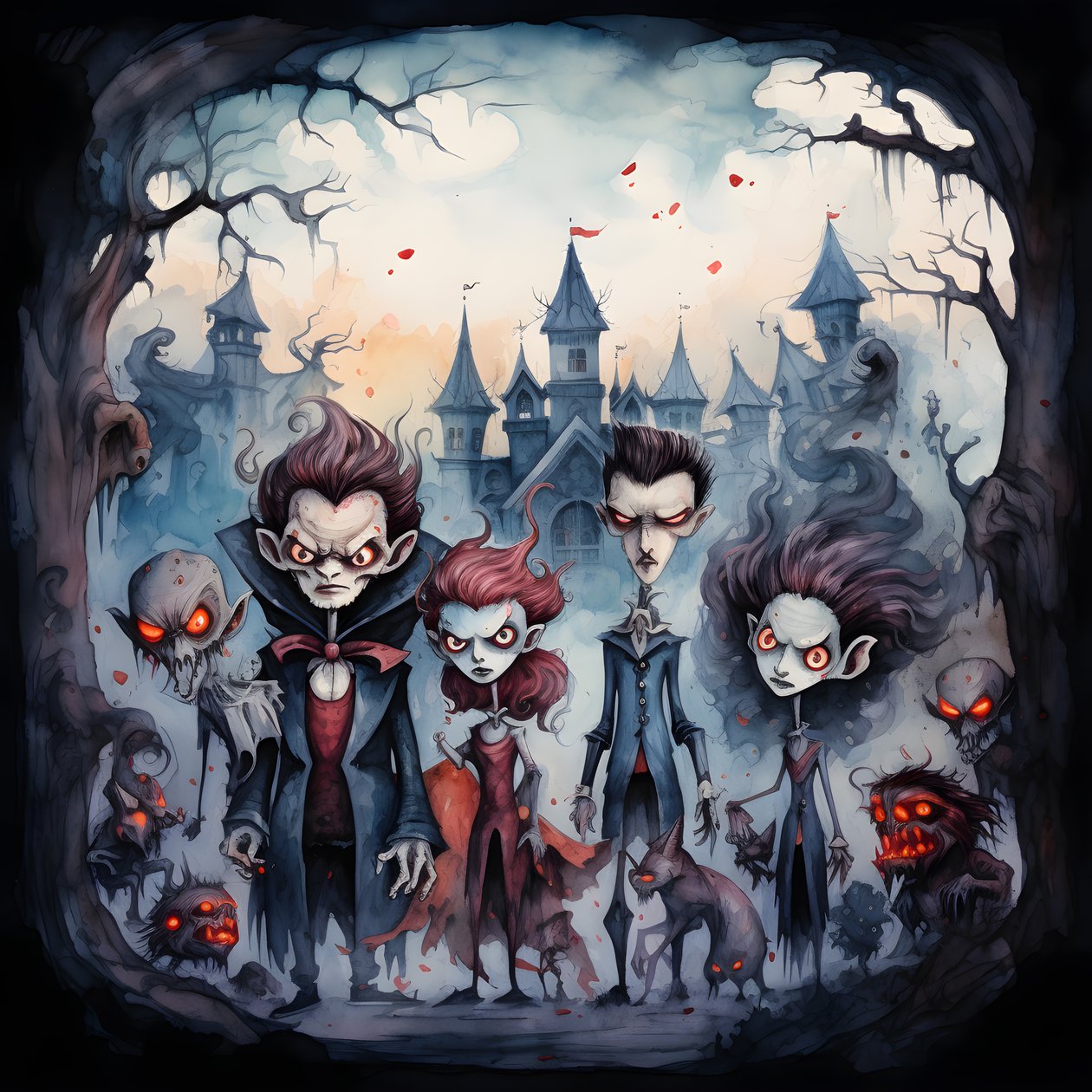 Vampirler ve kurt adamlarla Cadılar Bayramı 1 by Kurt Heppke