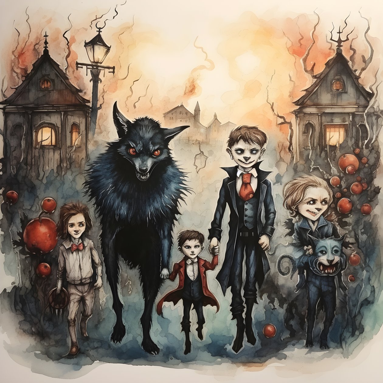 Vampirler ve kurt adamlarla Cadılar Bayramı 4 by Kurt Heppke