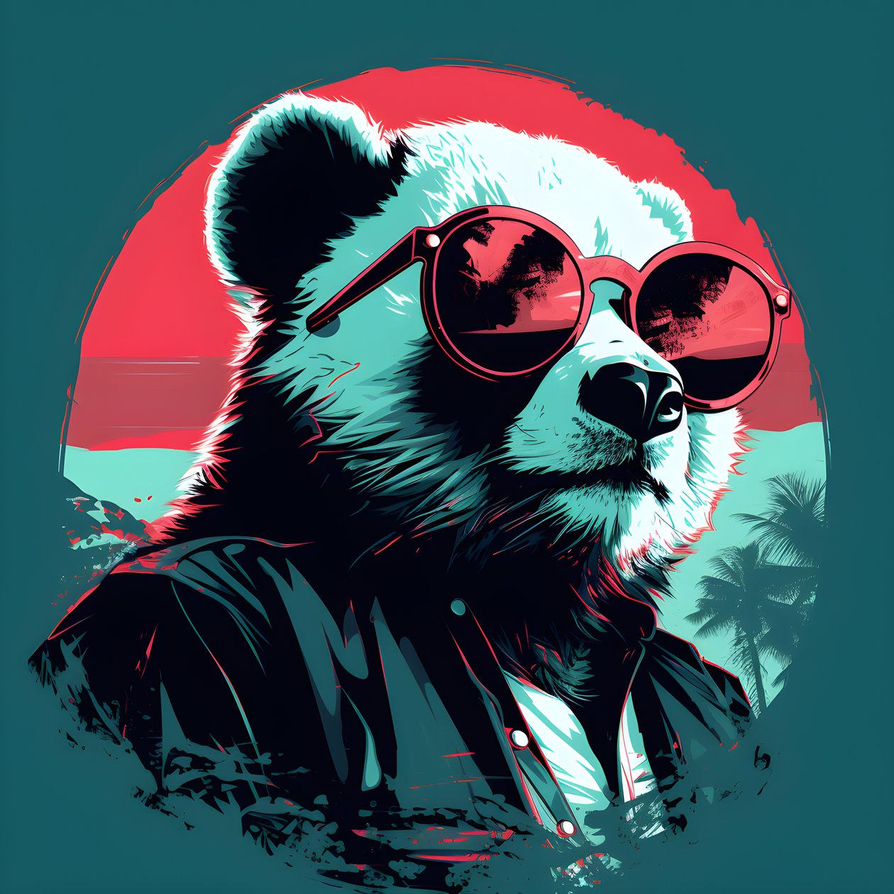 Gözlüklü panda 1 by Kurt Heppke