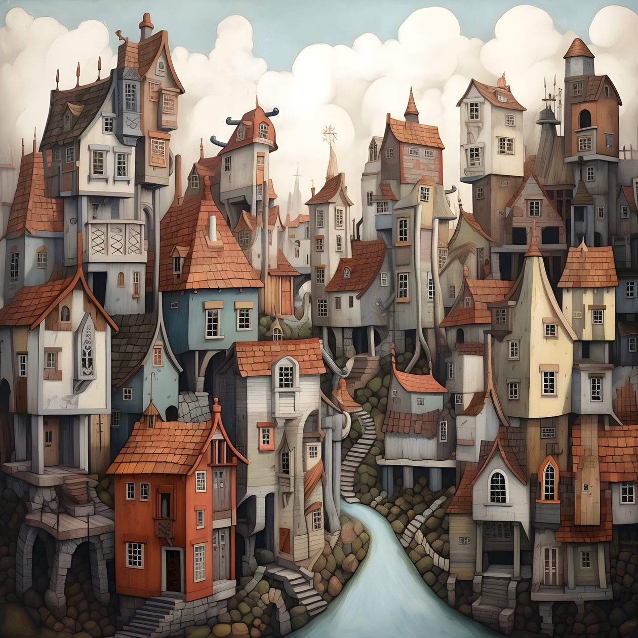 yalancı evler şehri 4 by Kurt Heppke