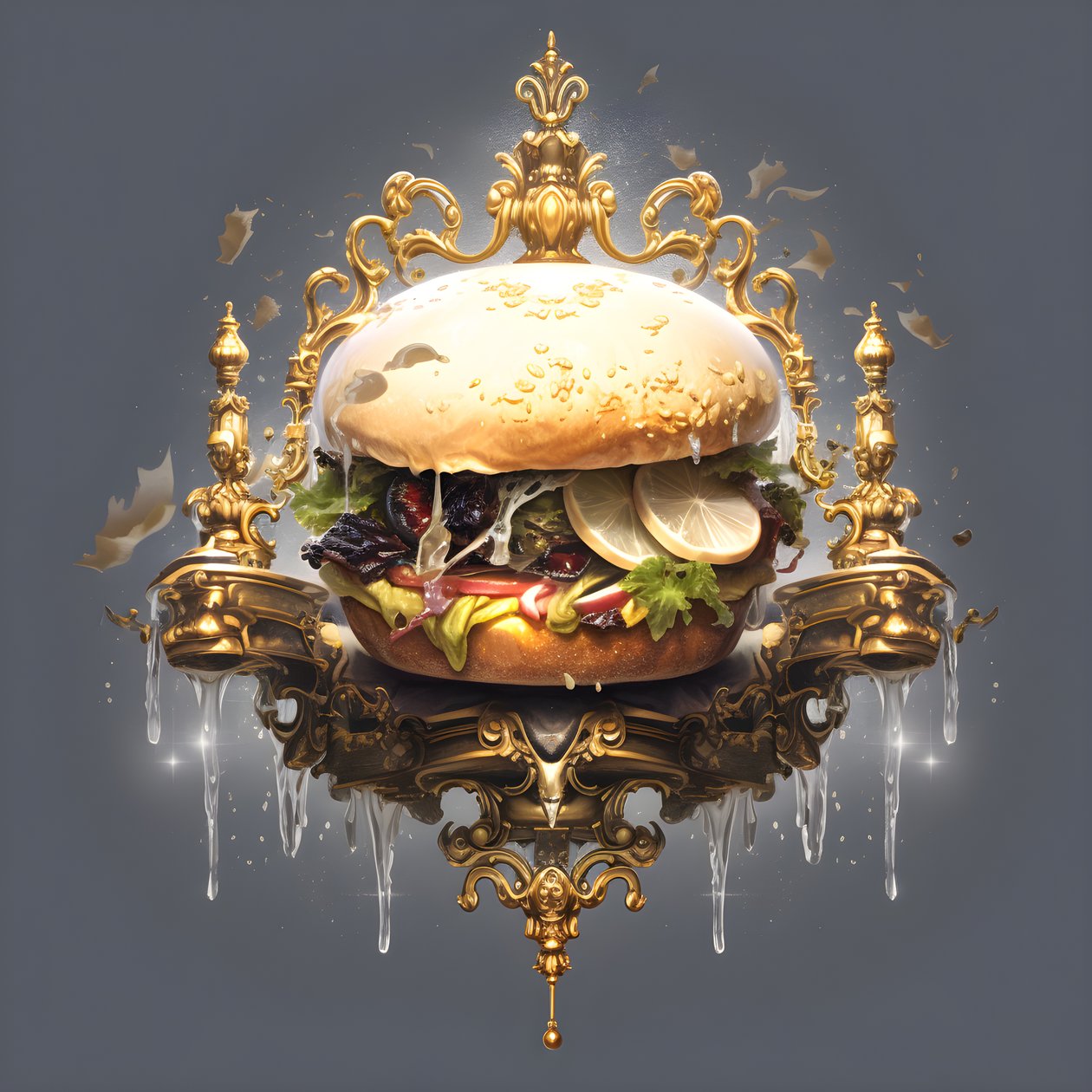 beyaz marmor burger 3 by Kurt Heppke