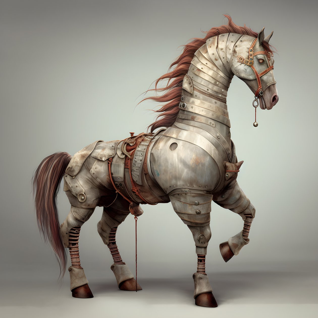antropomorfik Pferd 2 by Kurt Heppke