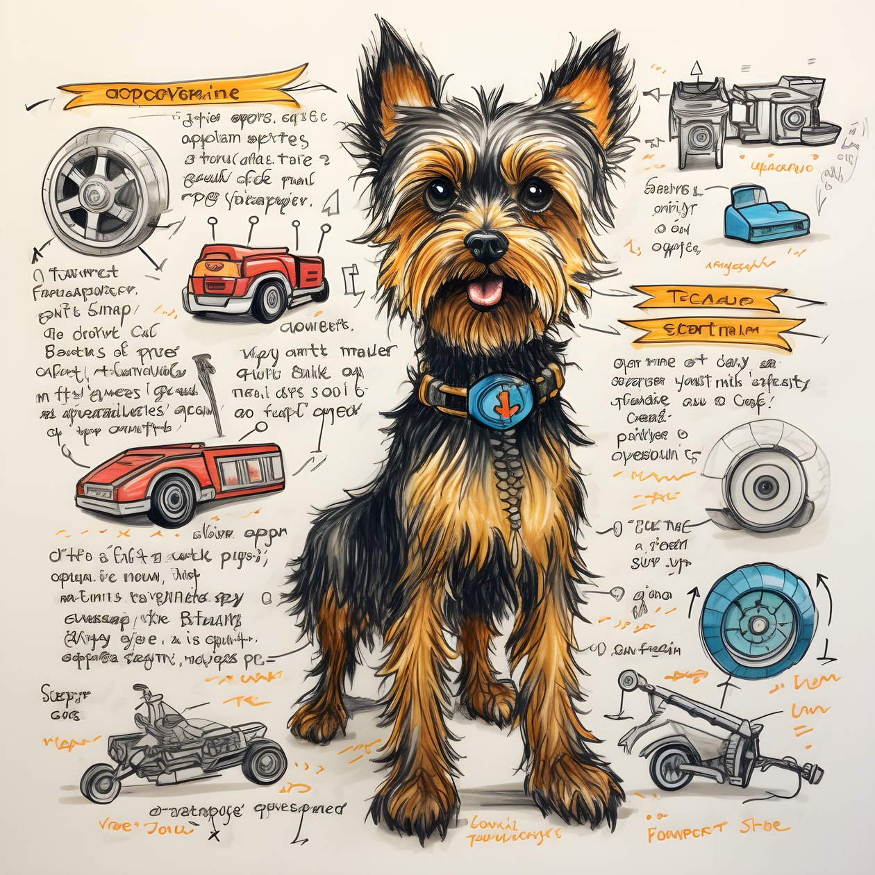 mekanik teriyer köpeği 2 için bir açıklama by Kurt Heppke