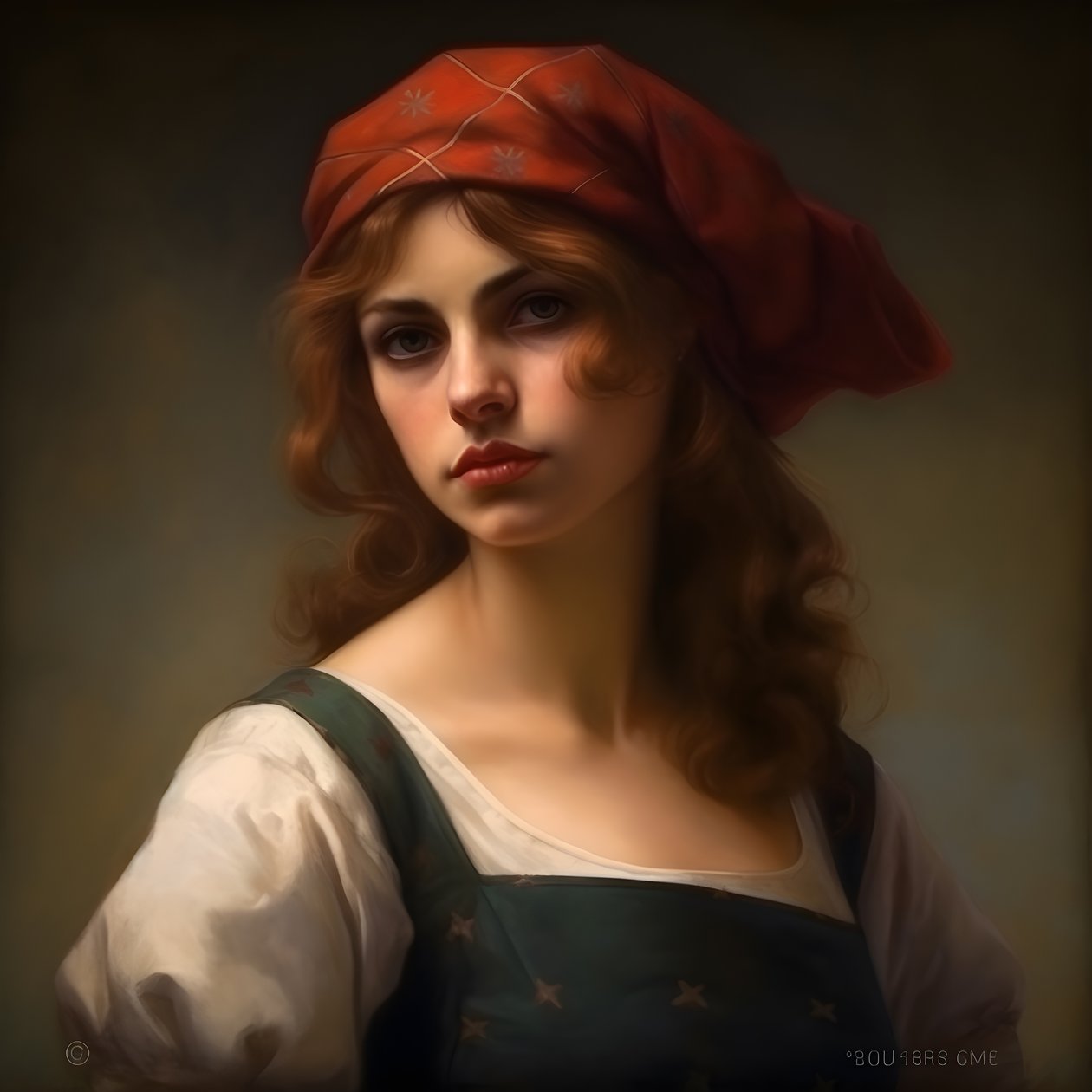 İtalyan kadın 1 by Kurt Heppke