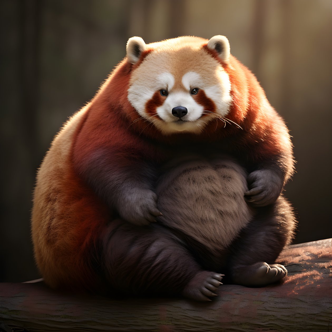 red panda obez insan çocuk 4 by Kurt Heppke