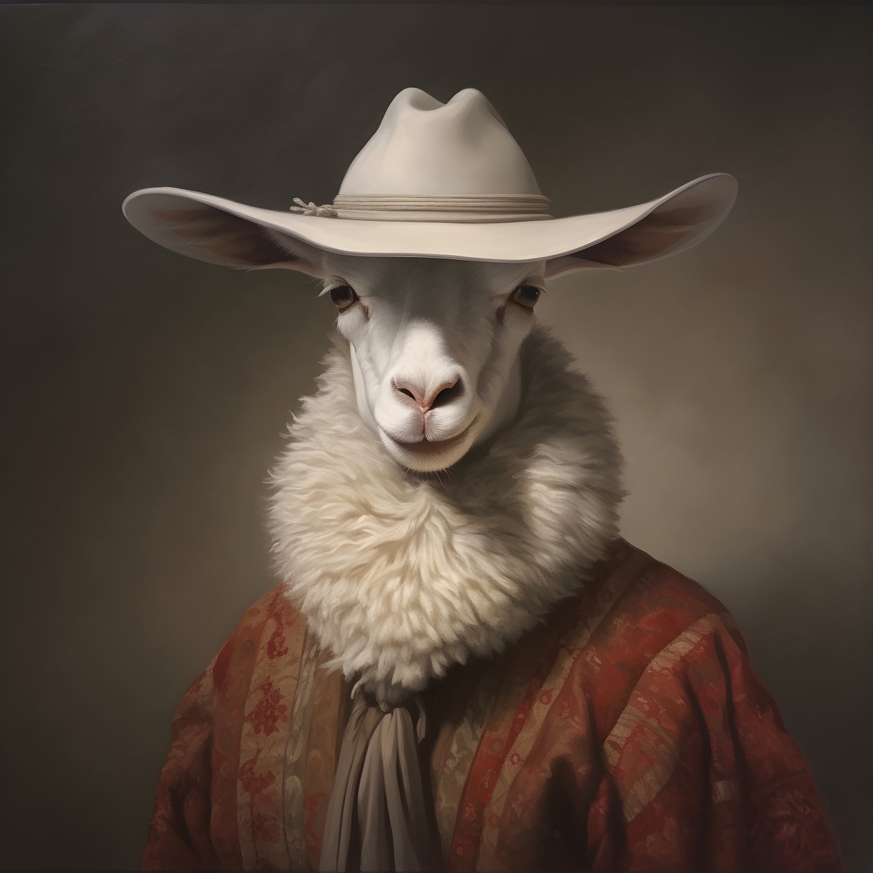 kovboy şapkalı dalail lama 4 by Kurt Heppke