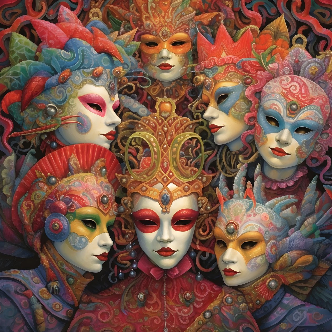çılgın maskeli balo 4 by Kurt Heppke