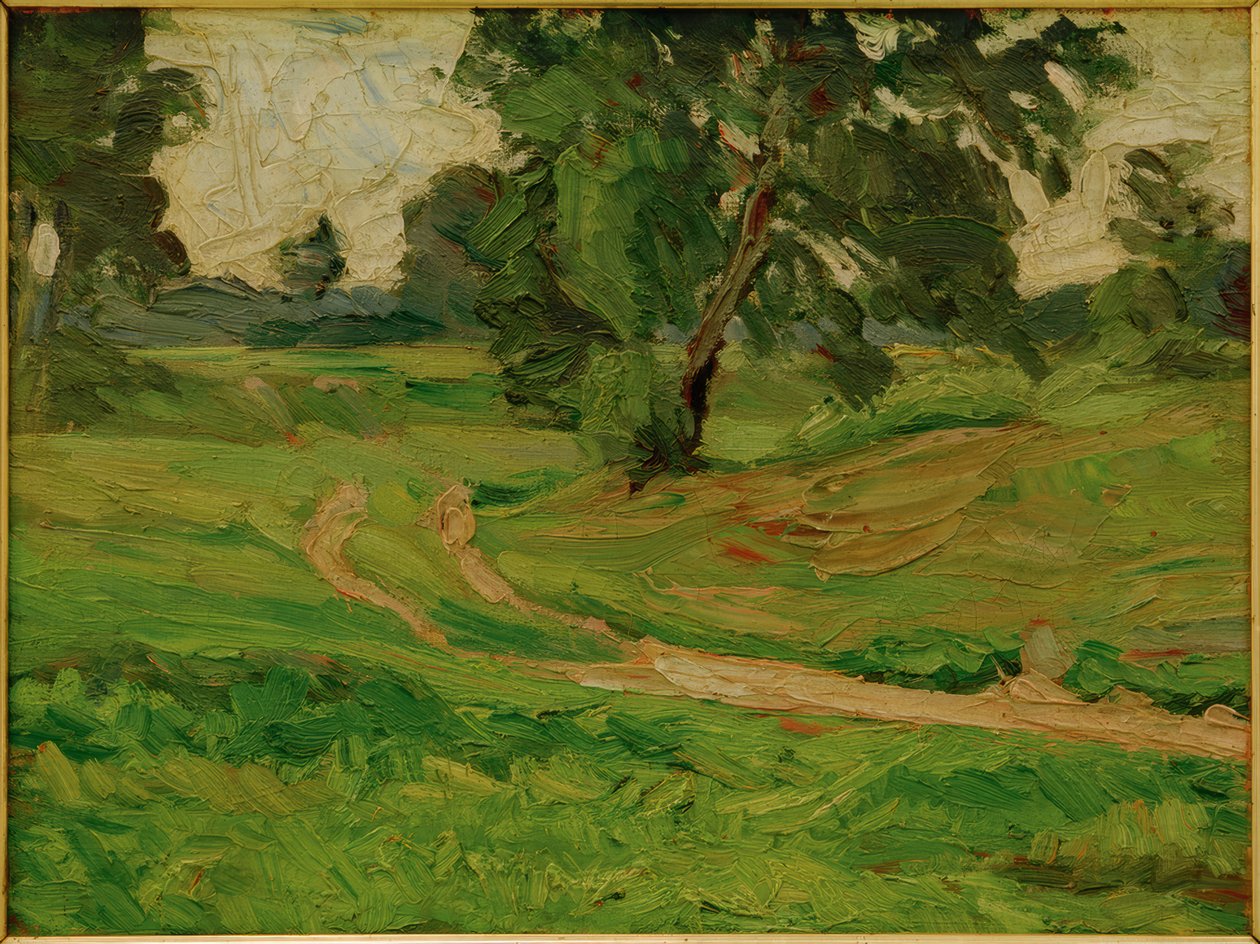 Bir G manzarası 1. Yaz Ortası by Kurt Schwitters