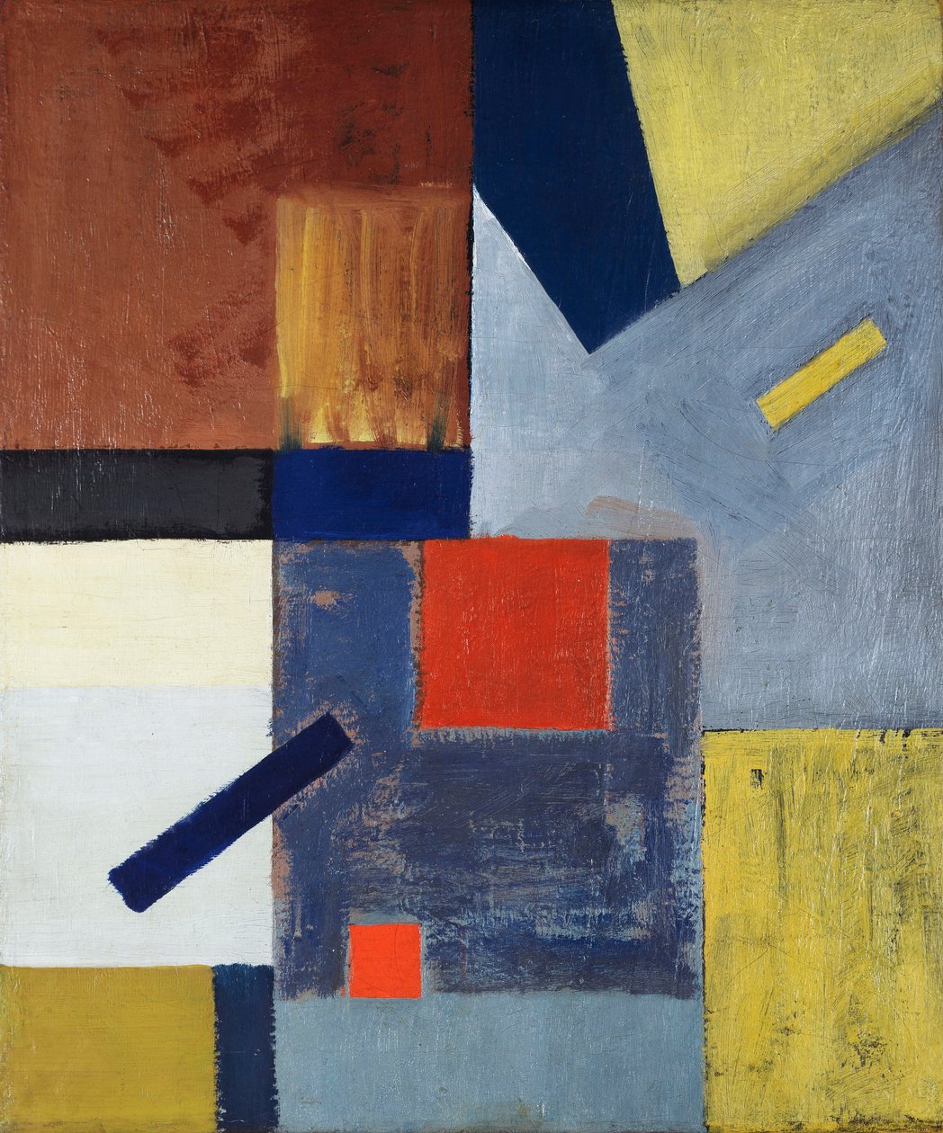 Soyut kompozisyon; Soyut Kompozisyon, 1923-1924 by Kurt Schwitters