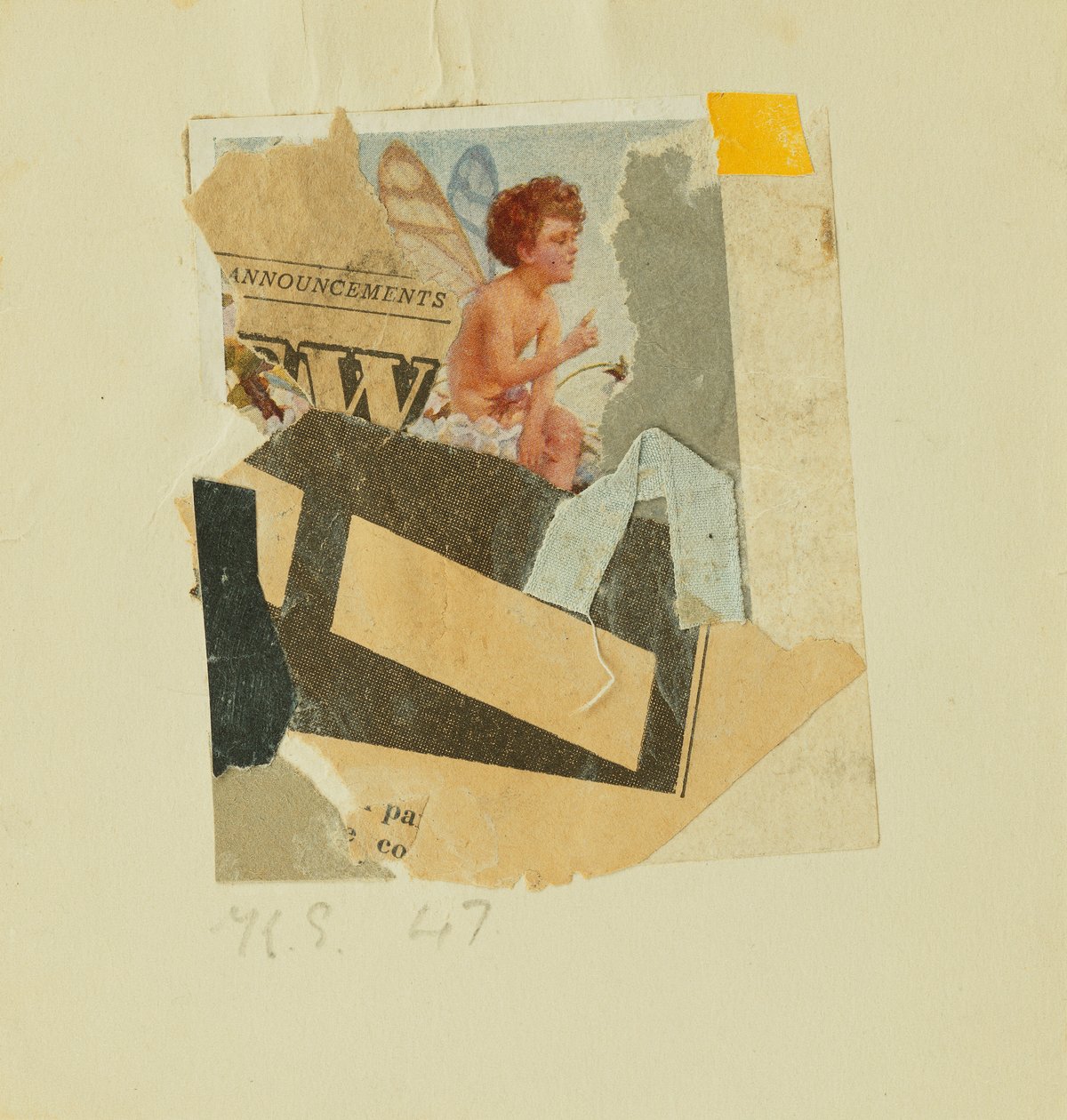 Duyurular, 1947 by Kurt Schwitters