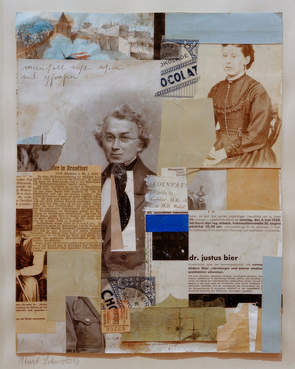 İfadelerle boğulmamalı by Kurt Schwitters