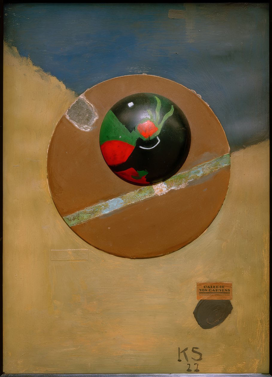 Merzbild 49 A by Kurt Schwitters