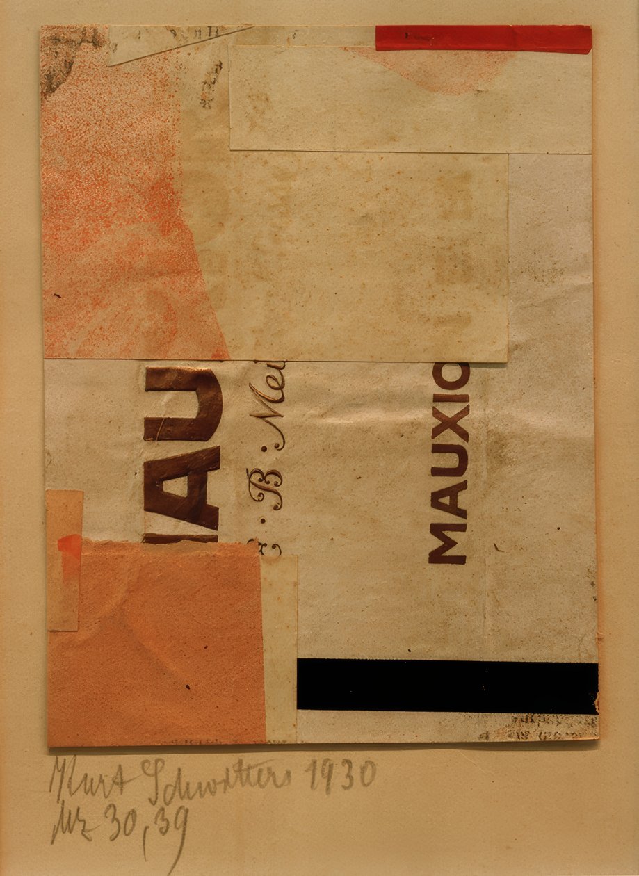 dağınık0.39 by Kurt Schwitters