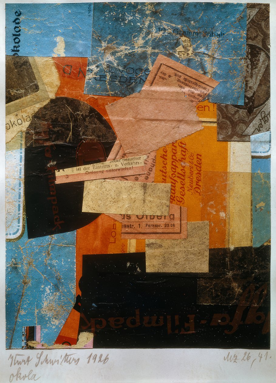 Mz 26.41 okola by Kurt Schwitters