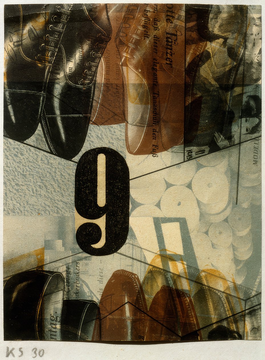 9 NUMARA by Kurt Schwitters