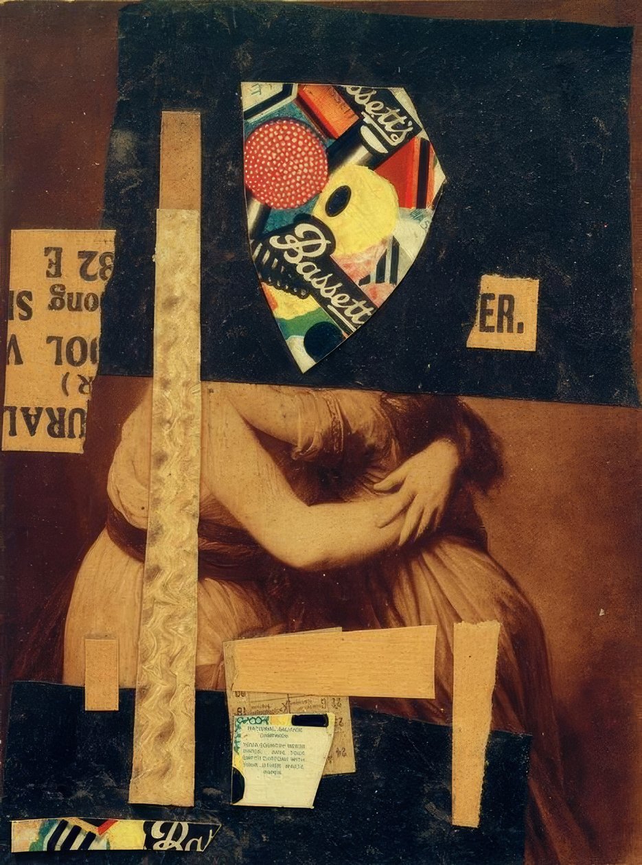 İsimsiz (Bassett) by Kurt Schwitters