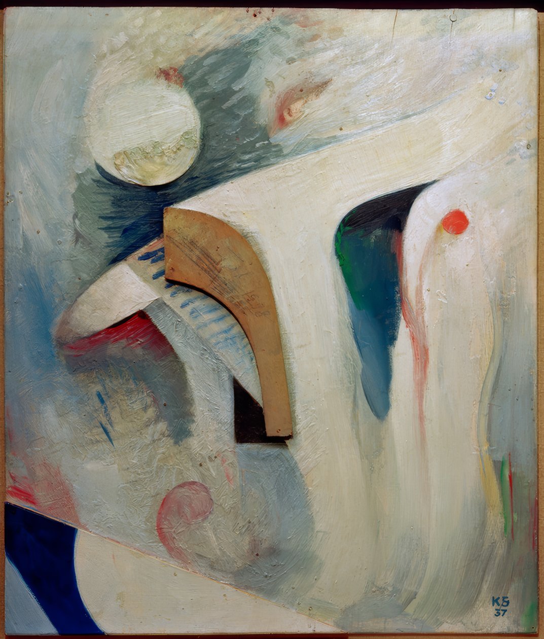 İsimsiz (fiyort) by Kurt Schwitters