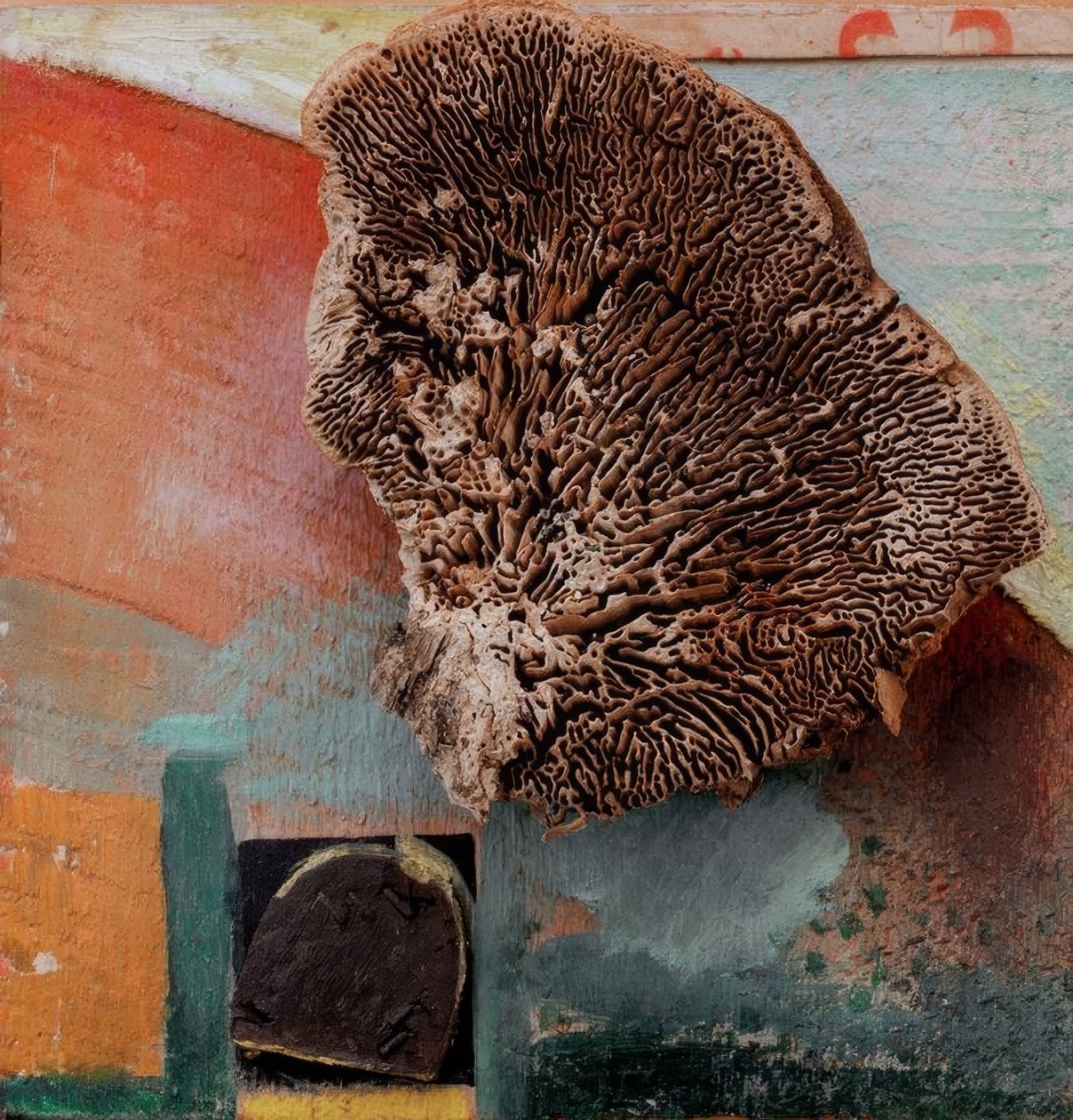 İsimsiz (merzli mercan resmi) by Kurt Schwitters