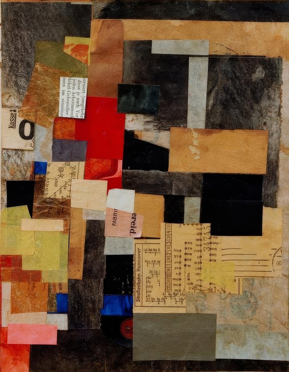 İsimsiz by Kurt Schwitters