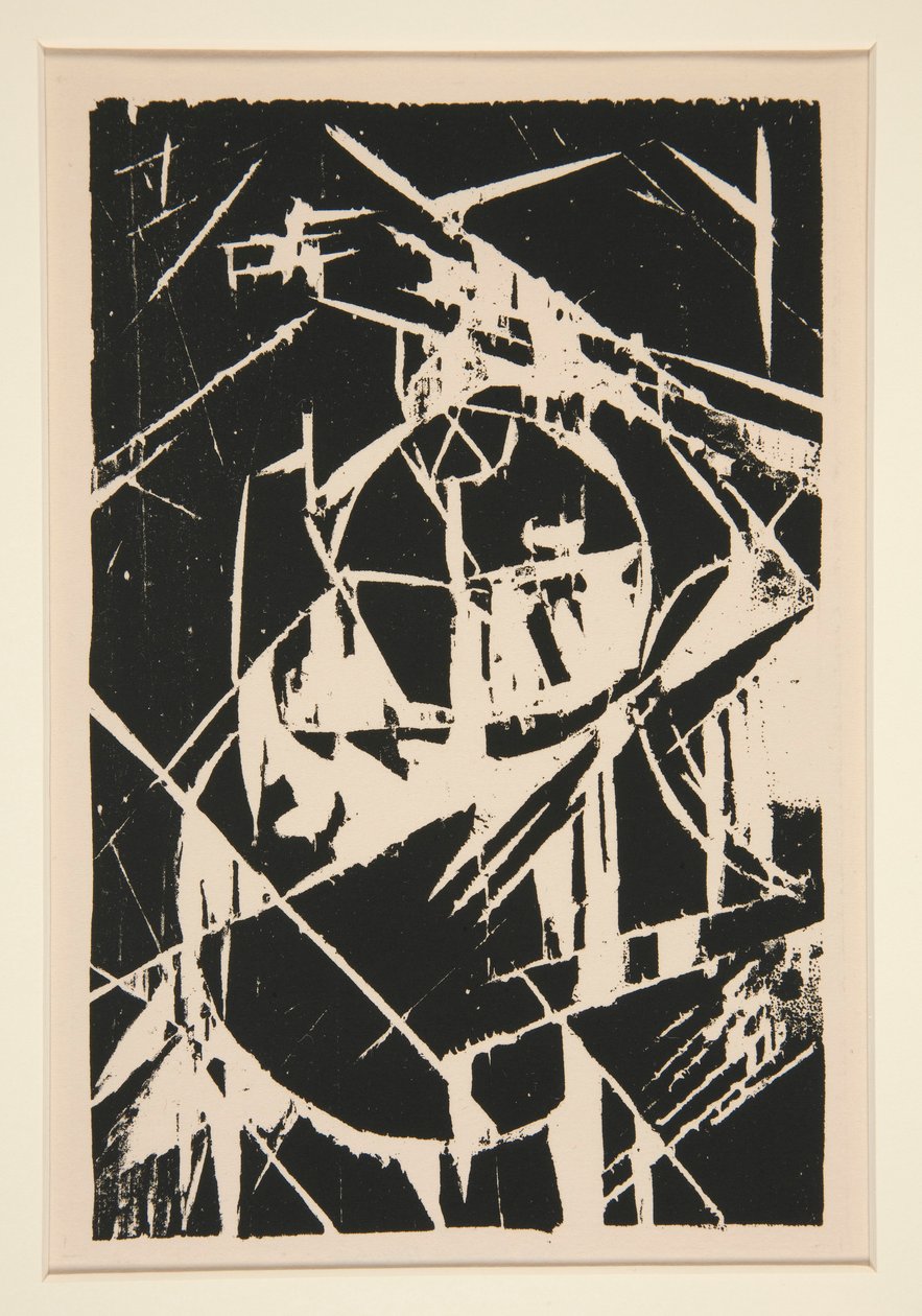 Kestner Kitabından Plaka XII by Kurt Schwitters