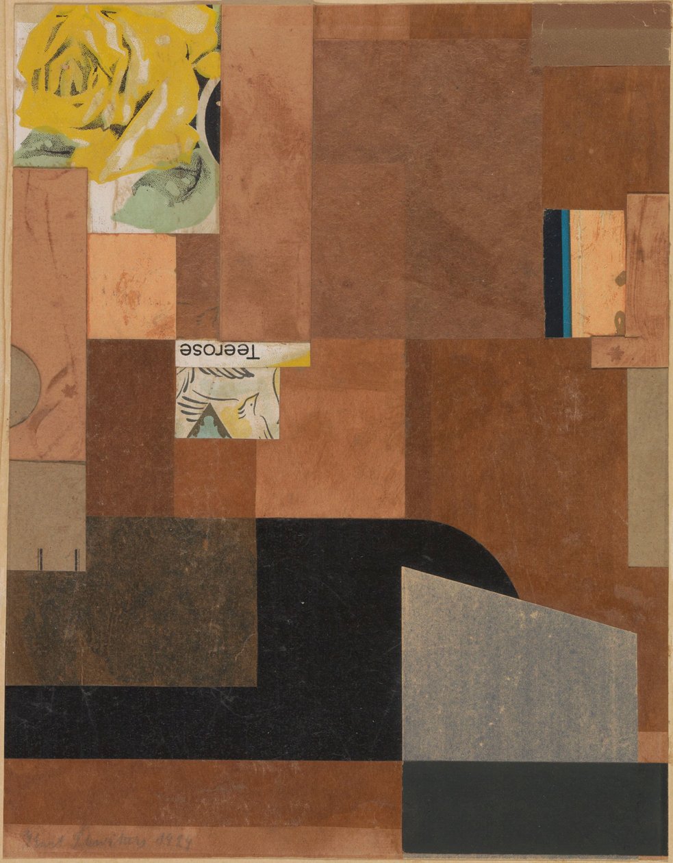 Gül çayı terose by Kurt Schwitters