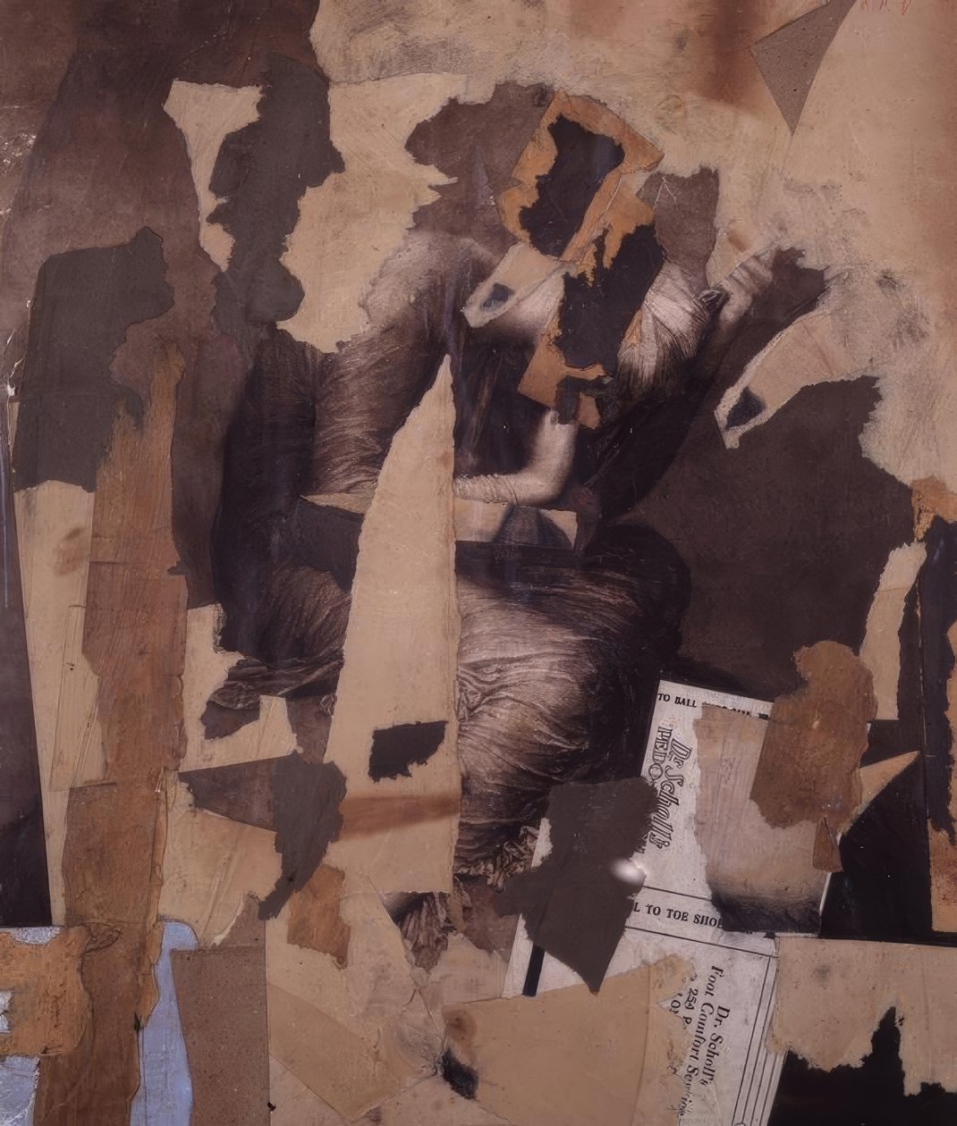 İsimsiz (Dr Scholl) by Kurt Schwitters