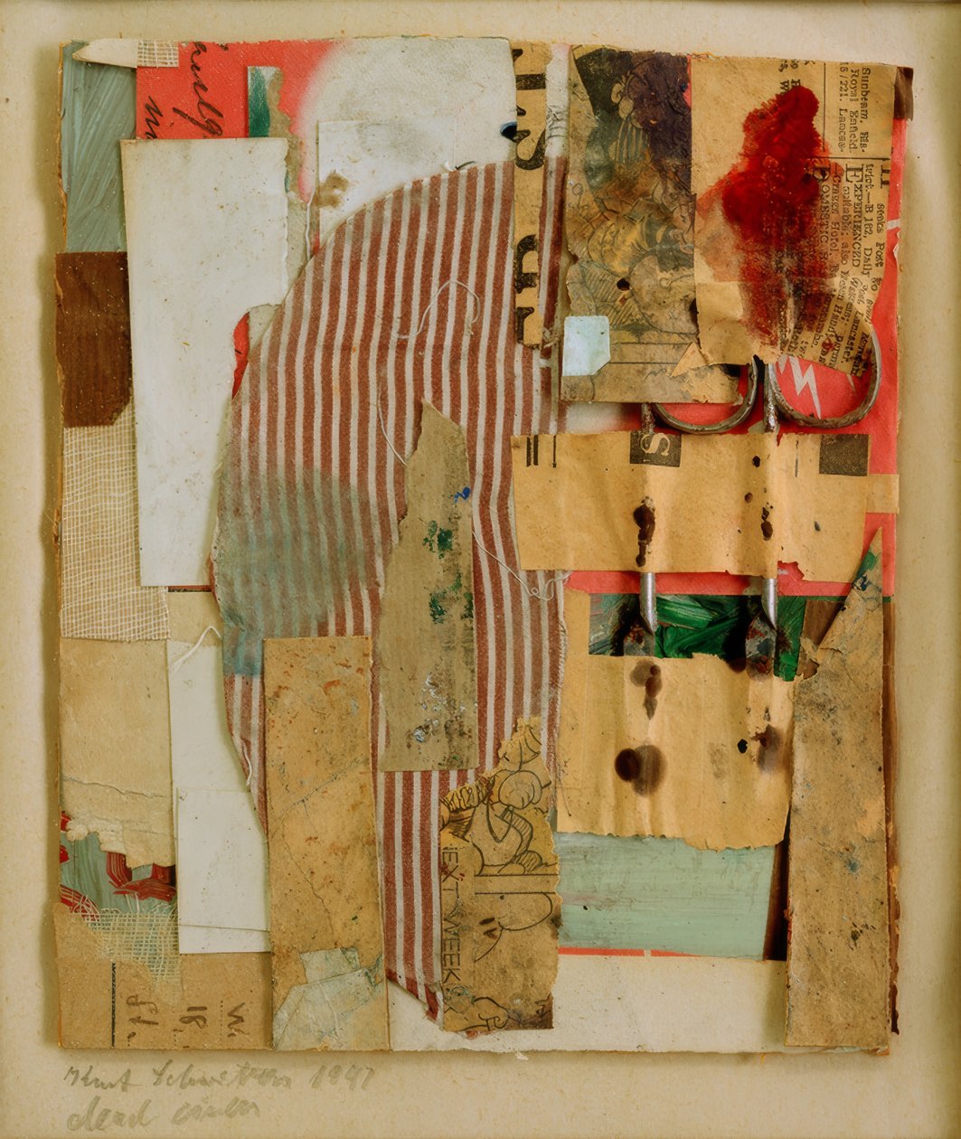 ölü makas by Kurt Schwitters