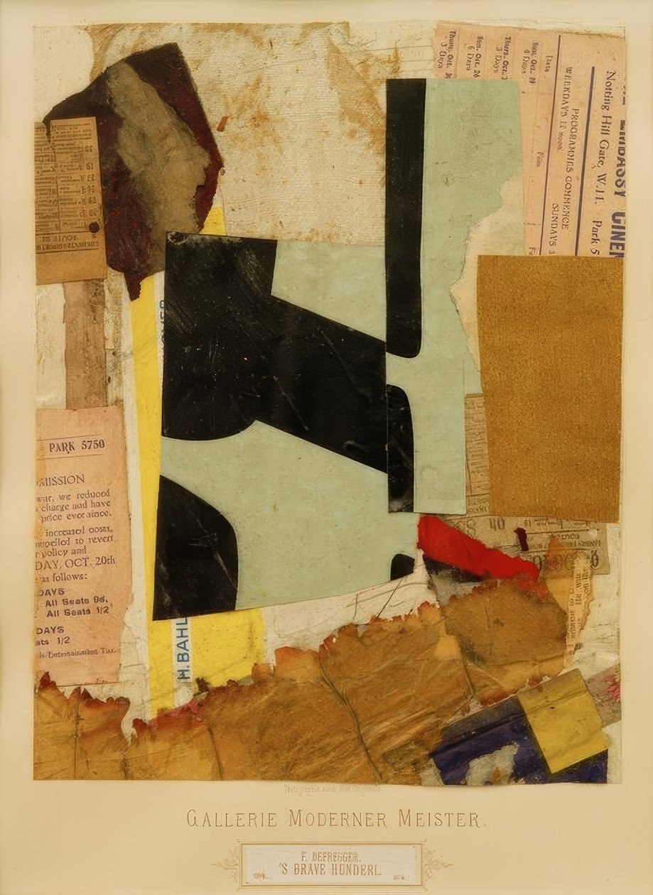 cesur Hunderl by Kurt Schwitters