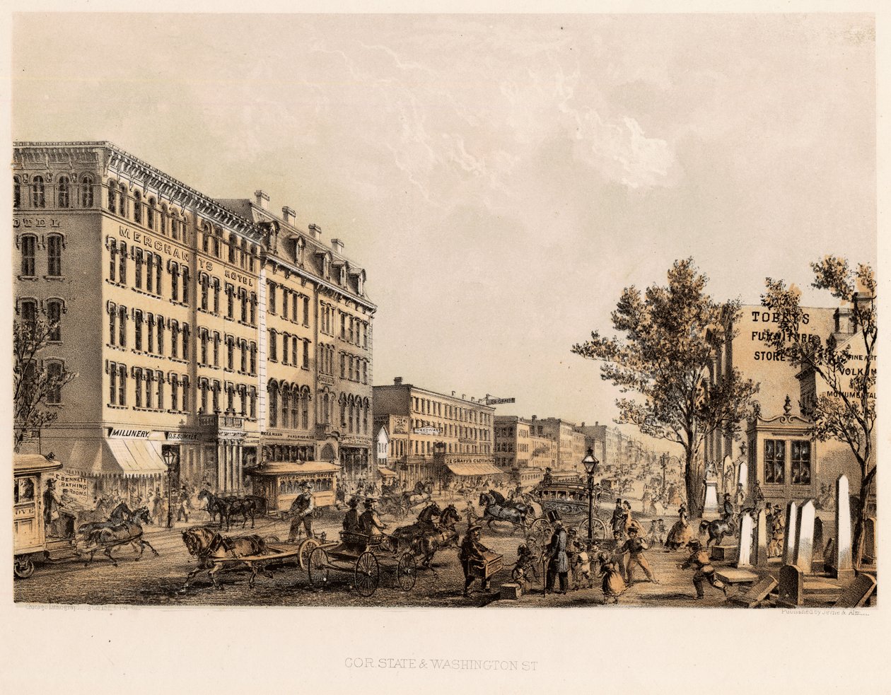 State ve Washington Streets