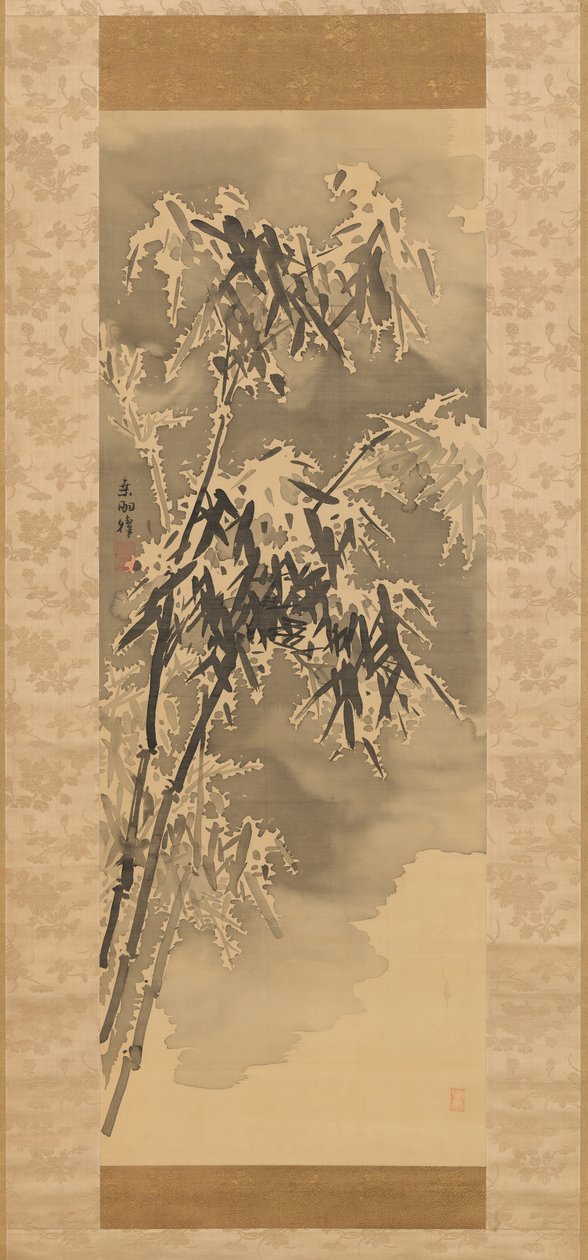 Karda Bambu, 18. yüzyılın sonlarında. by Kuwayama Gyokushu
