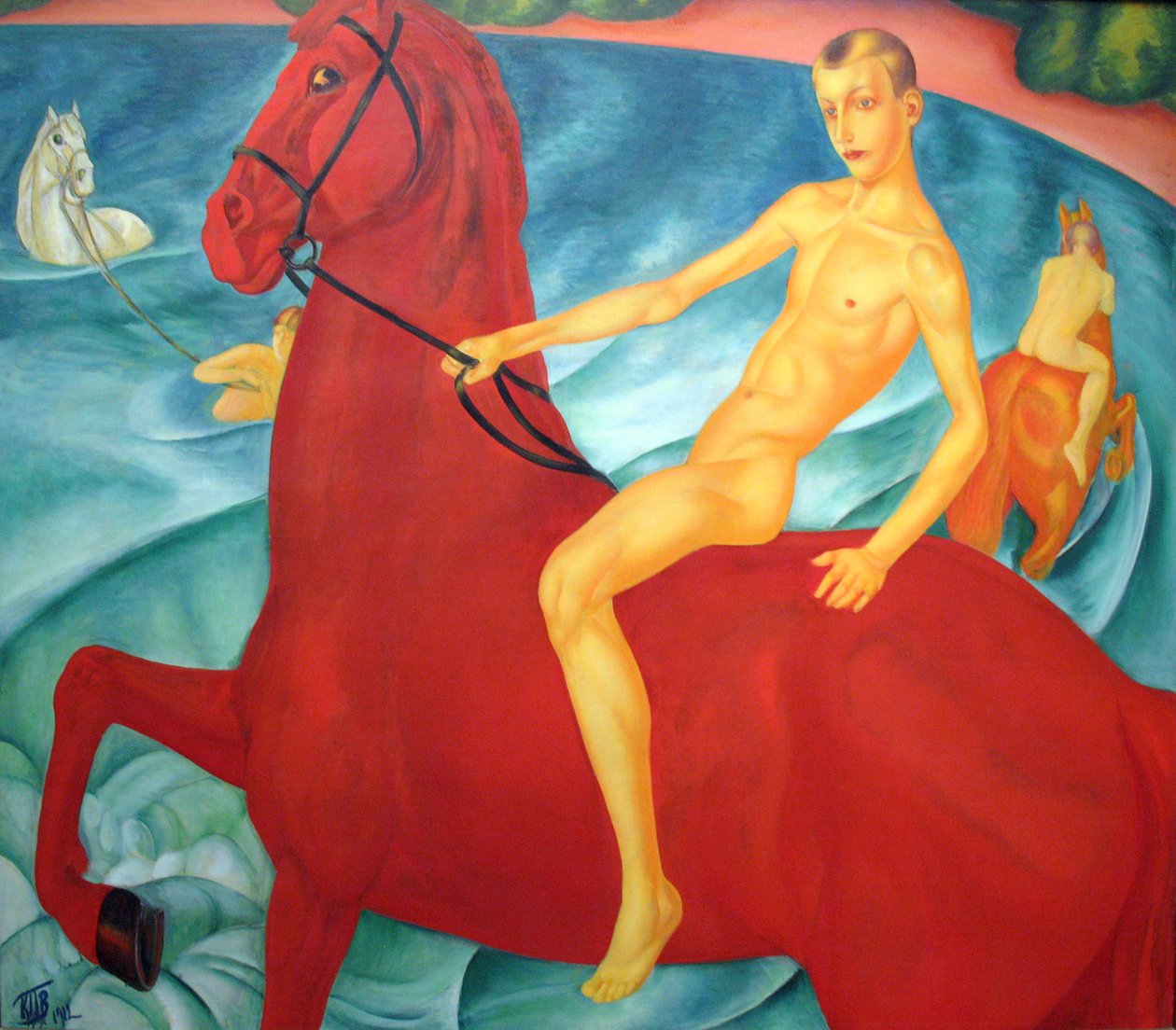 Bilinmeyen resim by Kuzma Petrov Vodkin