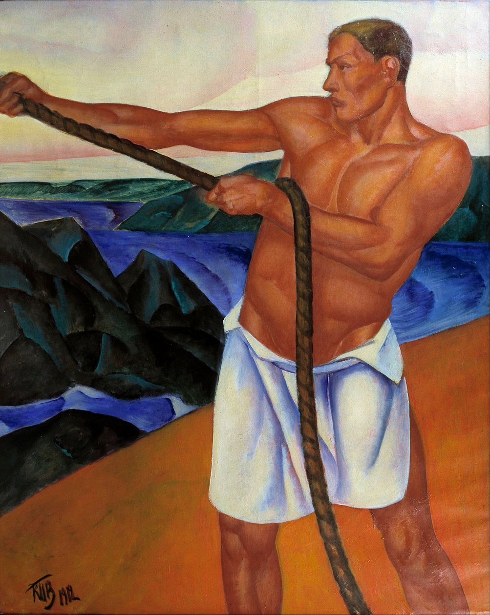 İşçi, 1912 by Kuzma Sergeevich Petrov Vodkin