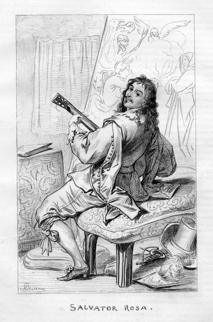 oyulmuş portre by «L. Chaillot» d Devéria