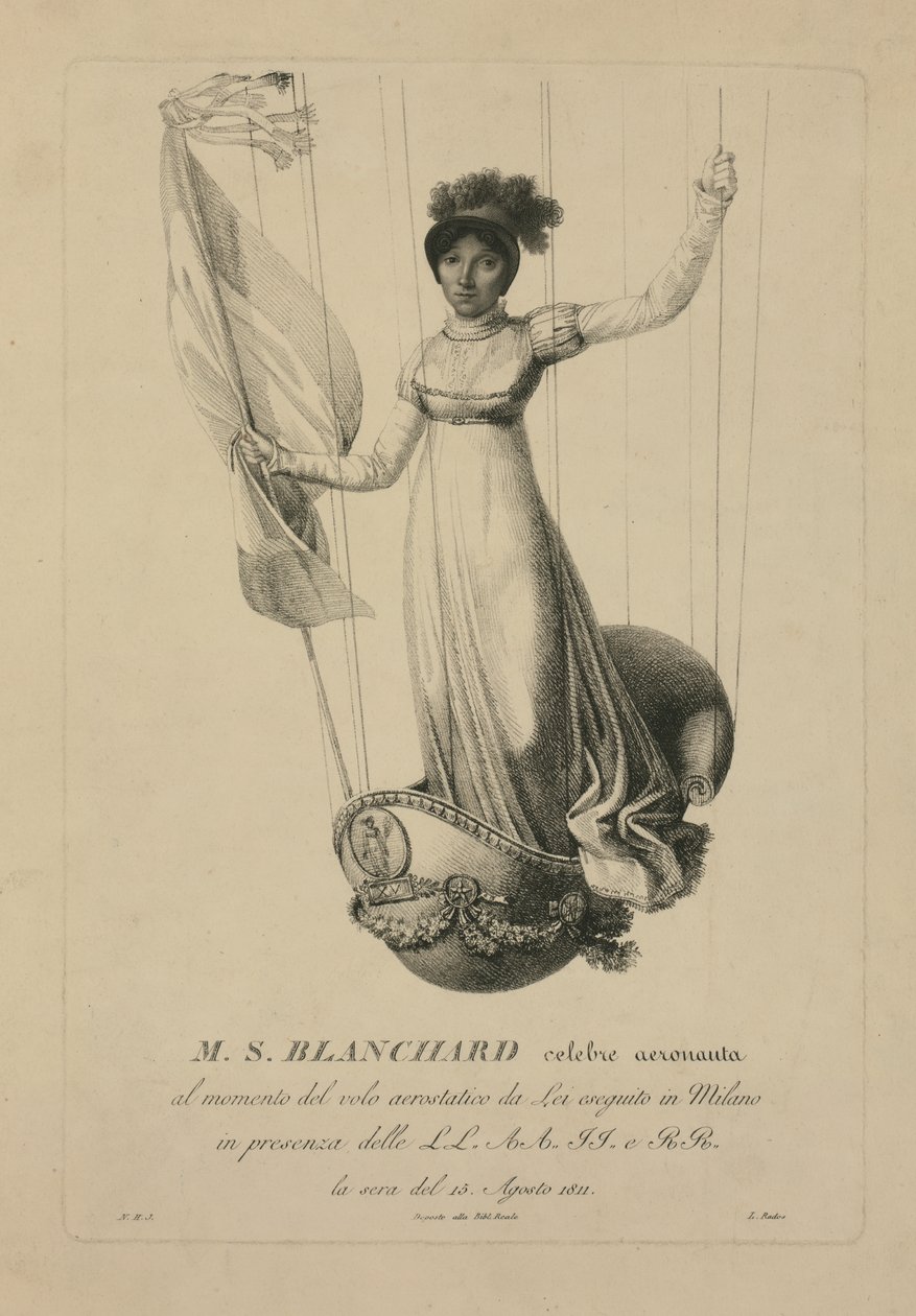 Sophie Blanchard, Napolyon