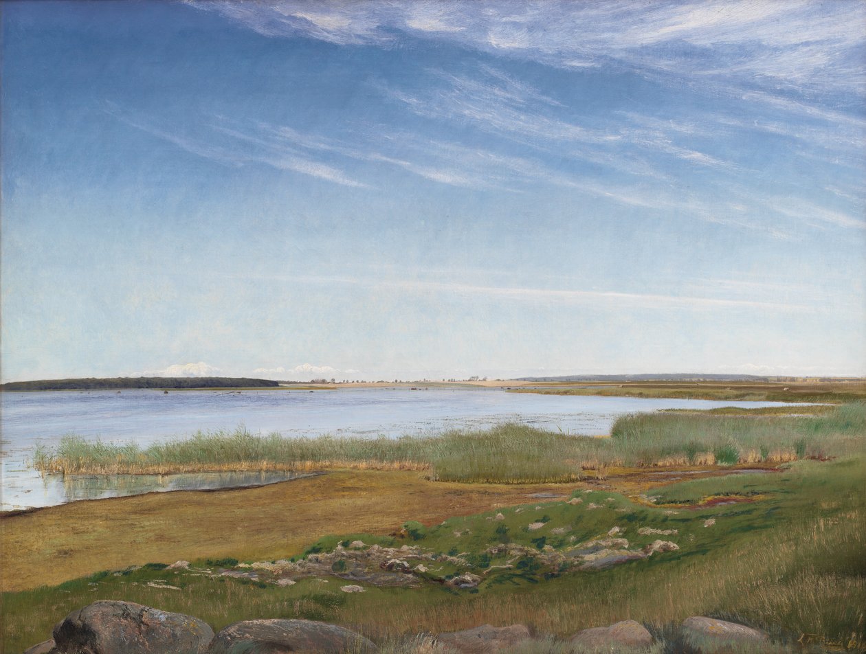Karrebæksminde, Zelanda yakınlarındaki Fiyort by Laurits Andersen Ring